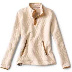 Orvis Women's Outdoor Quilted Snap Sweater - Your Premium Fishing Gear Store Rods Lines Baits Accessories* Shop
