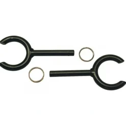 Outcast Steel Oar Locks Steel Pair - Your Premium Fishing Gear Store Rods Lines Baits Accessories* Outlet