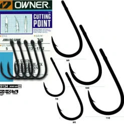 Owner JOBU Swordfish marlin BIG GAME 5134-218 11/0 Hooks Bulk 10 hooks - Your Premium Fishing Gear Store Rods Lines Baits Accessories* Flash Sale