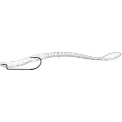 Owner Offset Shank Worm Bass Black Chrome Hook 6-Pack Size 2 5101-091 - Your Premium Fishing Gear Store Rods Lines Baits Accessories* Outlet