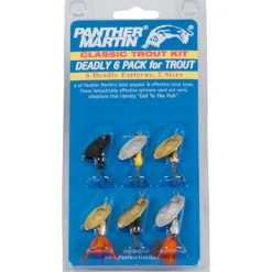 Panther Martin 6 Pack Trout Spinner Kit, CT6 - Your Premium Fishing Gear Store Rods Lines Baits Accessories* Clearance