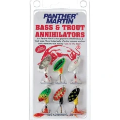 Panther Martin BA6 Bass and Trout Annihilators Spinner Kit - Your Premium Fishing Gear Store Rods Lines Baits Accessories* Online