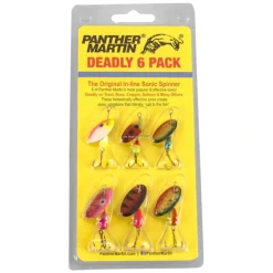 Panther Martin Holy Hammered Spinner Assortment 6 Pack - Your Premium Fishing Gear Store Rods Lines Baits Accessories* Store