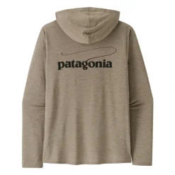 Patagonia Cap Cool Daily Graphic Hoody Casting Logo: Seabird Grey X-Dye - Your Premium Fishing Gear Store Rods Lines Baits Accessories* Best Sale
