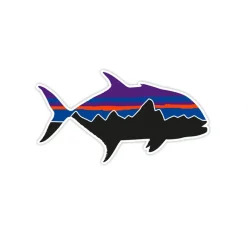 Shop All^ Patagonia Fitz Roy Trevally Small Sticker - Your Premium Fishing Gear Store Rods Lines Baits Accessories