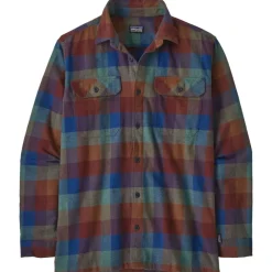 Patagonia Mens Longsleeve Organic Cotton MW Fjord Flannel Shirt Sale - Your Premium Fishing Gear Store Rods Lines Baits Accessories* Flash Sale