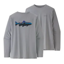 Patagonia Mens Longsleeve Cap Cool Daily Fish Graphic Shirt Sale - Your Premium Fishing Gear Store Rods Lines Baits Accessories* Online