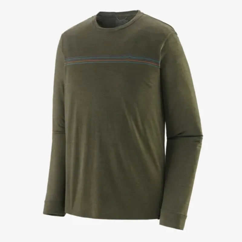 Patagonia Men's Long-Sleeved Capilene Cool Merino Graphic Shirt - Your Premium Fishing Gear Store Rods Lines Baits Accessories* Cheap