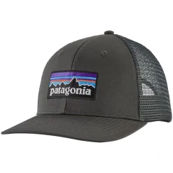 Patagonia P-6 Logo Trucker Hat Forge Grey - Your Premium Fishing Gear Store Rods Lines Baits Accessories* Shop