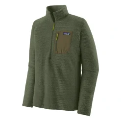 Shop All^ Patagonia R1 Air Zip Neck Torrey Pine Green - Your Premium Fishing Gear Store Rods Lines Baits Accessories
