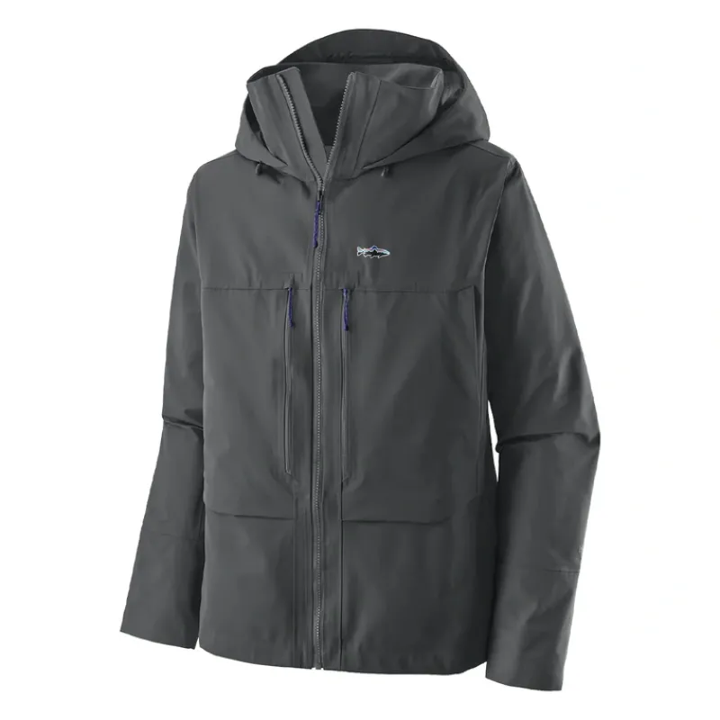Patagonia Swiftcurrent Wading Jacket Forge Grey - Your Premium Fishing Gear Store Rods Lines Baits Accessories* Outlet