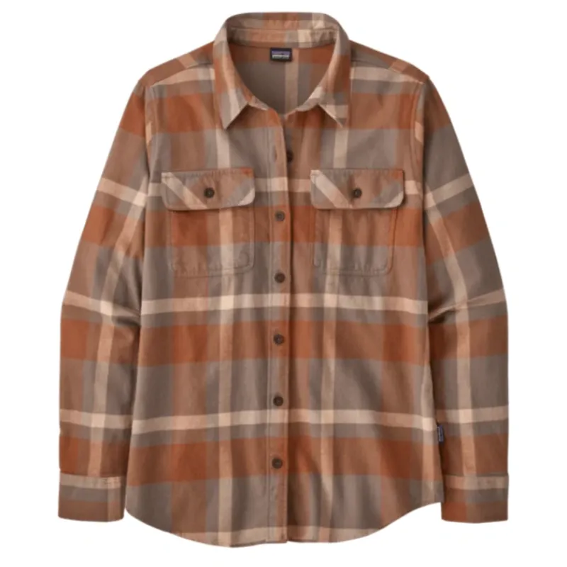 Patagonia Womens Longsleeve Organic Cotton Midweight Fjord Flannel Shirt Sale - Your Premium Fishing Gear Store Rods Lines Baits Accessories* Best
