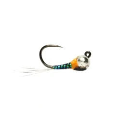 Pearl & Orange Jig Barbless - Your Premium Fishing Gear Store Rods Lines Baits Accessories* Clearance