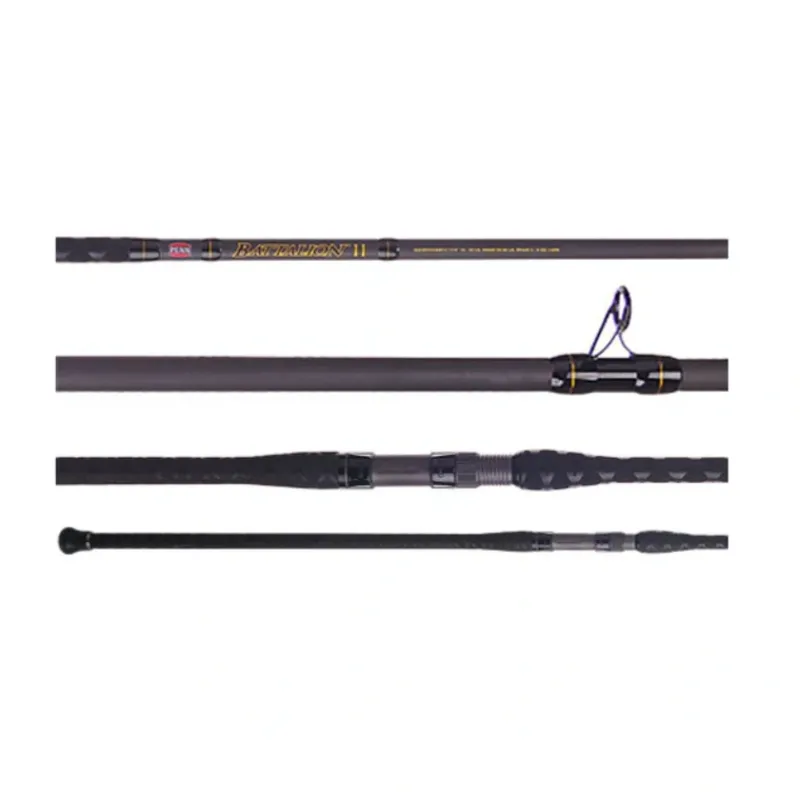 Penn BATSFII1530C10 Battalion II Surf Conventional Rod 10' 2pc - Your Premium Fishing Gear Store Rods Lines Baits Accessories* Online