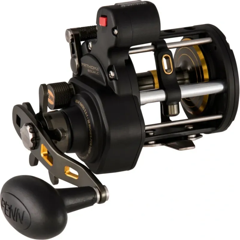 Penn Fathom II FTHII20LWLC Level Wind Reel w/ Line Counter - Your Premium Fishing Gear Store Rods Lines Baits Accessories* Flash Sale
