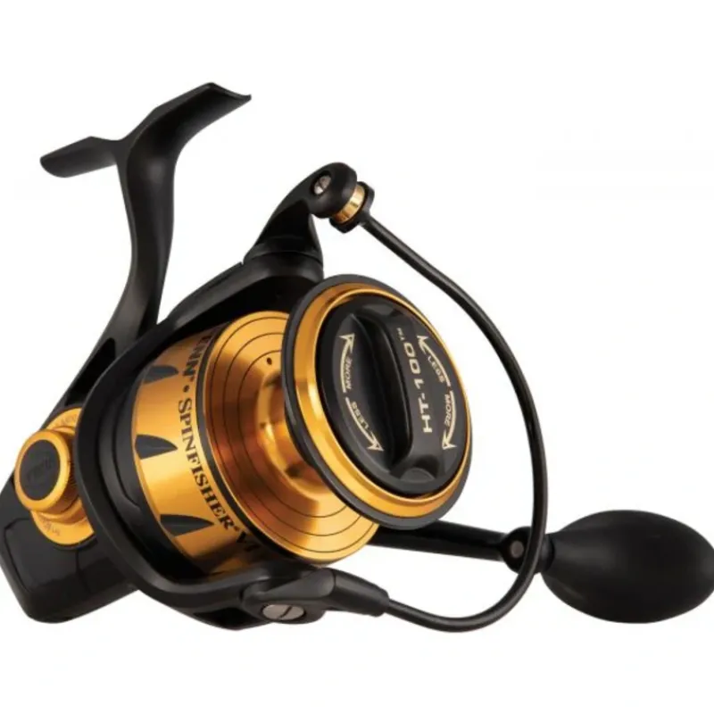 Penn Spinfisher VI Spinning Fishing Reels, CNC Gears, HT100 Drag, IPX5 Sealed Body - Your Premium Fishing Gear Store Rods Lines Baits Accessories* Outlet