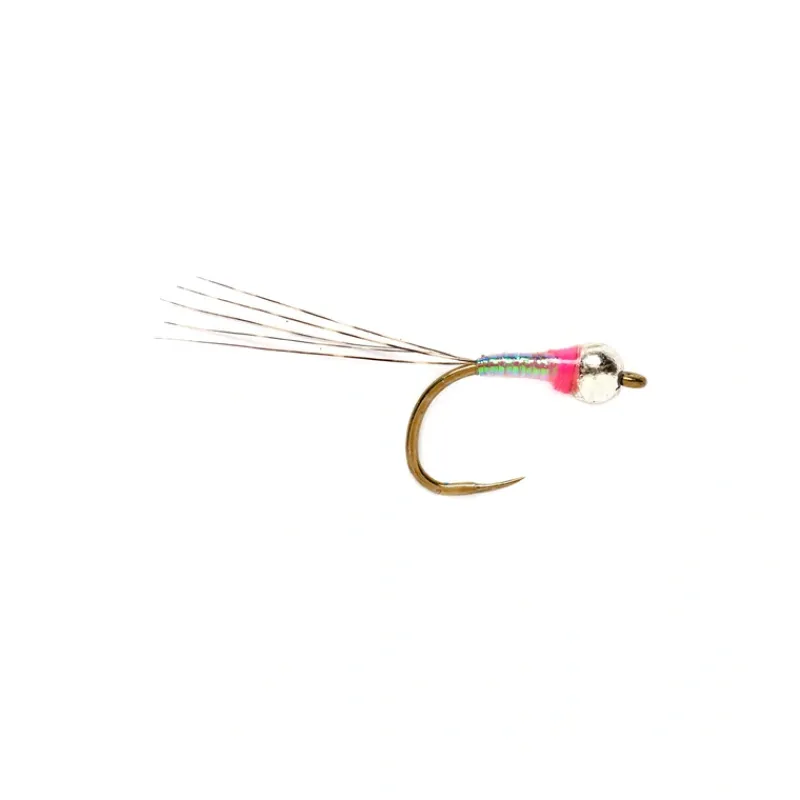 Perdigon Nymph Pearl Barbless - Your Premium Fishing Gear Store Rods Lines Baits Accessories* New
