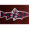 Pesca Muerta Trout x Donuts Sticker - Grateful - Your Premium Fishing Gear Store Rods Lines Baits Accessories* Fashion