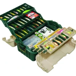 Plano Mag Hip Roof Box 6 Tray, Green/Sandstone - Your Premium Fishing Gear Store Rods Lines Baits Accessories* Discount