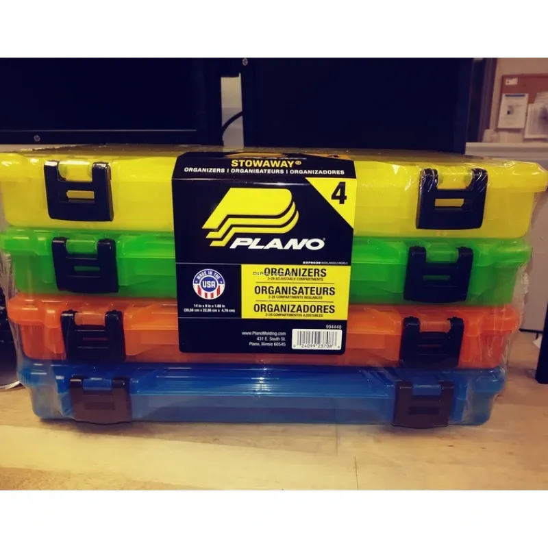 Plano 4Pc Shrink Unit Colored Stows - Your Premium Fishing Gear Store Rods Lines Baits Accessories* Flash Sale