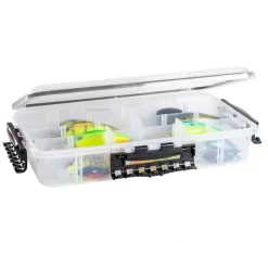 Plano Waterproof StowAway w/O-Ring Seal 3700 Deep w/4 15 Adjust Compartment Clear - Your Premium Fishing Gear Store Rods Lines Baits Accessories* Online