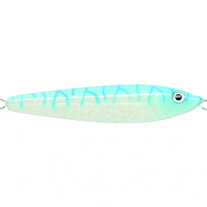 P-Line Laser Minnow Jig 1oz D-Glow/Blue Tiger - Your Premium Fishing Gear Store Rods Lines Baits Accessories* Fashion