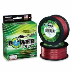 Power Pro Original Spectra Vermilion Red Braided Line (150,300,500,1500yd) - Your Premium Fishing Gear Store Rods Lines Baits Accessories* Fashion