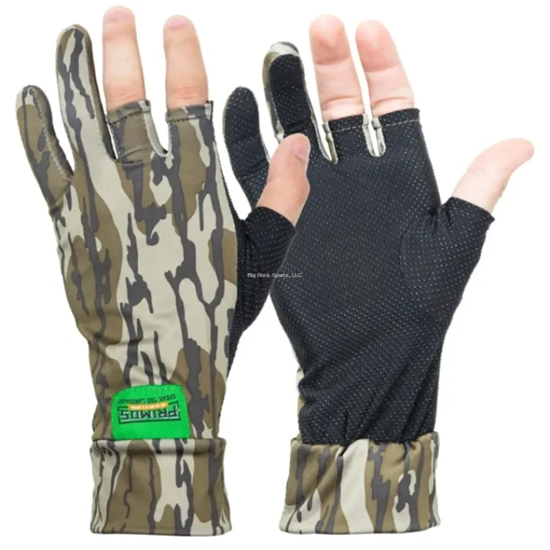 Primos Stretch Fingerless Gloves MO Bottomland - Your Premium Fishing Gear Store Rods Lines Baits Accessories* Cheap