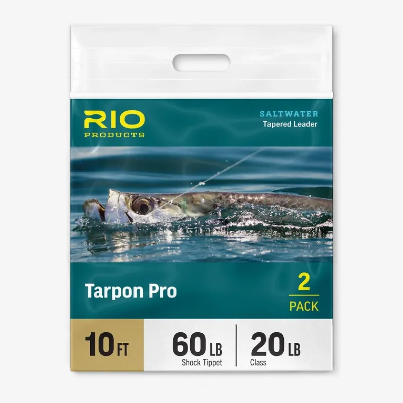 Pro Tarpon Leader - 2 pack - 10ft. - Your Premium Fishing Gear Store Rods Lines Baits Accessories* Outlet