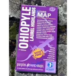 Purple Lizard Map - Ohiopyle/Laurel Highlands - Your Premium Fishing Gear Store Rods Lines Baits Accessories* Hot