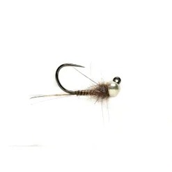 Quill Jig Gray Tungsten Beadhead Barbless - Your Premium Fishing Gear Store Rods Lines Baits Accessories* Online