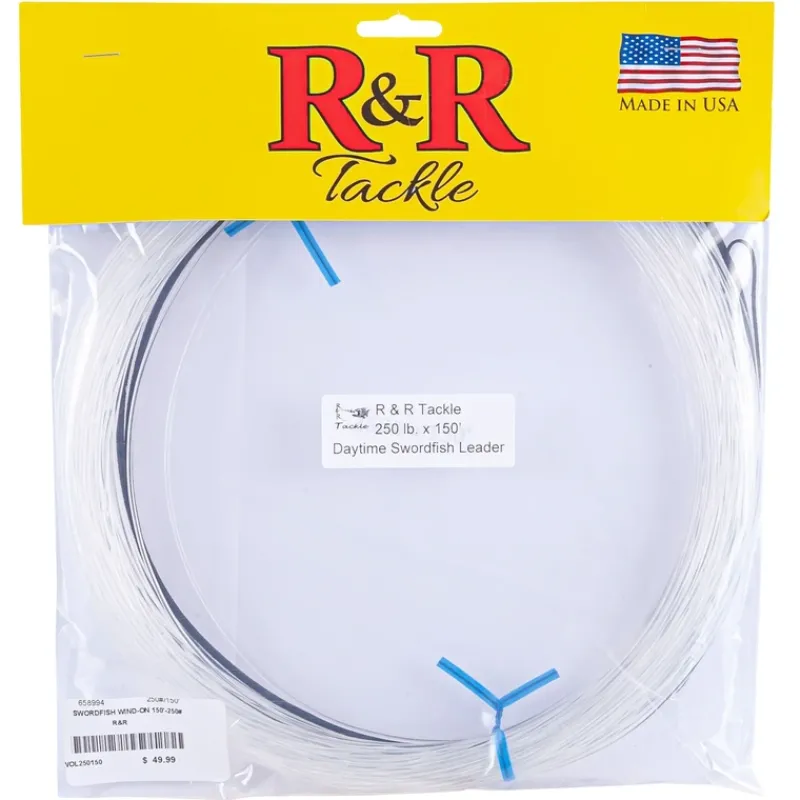 R&R WOL100150 Wind-on Leader 100# x 150' - Your Premium Fishing Gear Store Rods Lines Baits Accessories* Discount