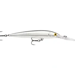 Rapala Deep Husky Jerk 12, Suspending, Deep-Diving, 4-3/4", 1/2oz, Pure Chrome - Your Premium Fishing Gear Store Rods Lines Baits Accessories* Discount