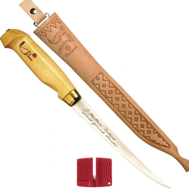 Rapala Fish'n Fillet Knife Wood Handle Single Stage Sharpener - Your Premium Fishing Gear Store Rods Lines Baits Accessories* Online