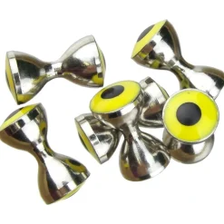 Real Eyes Nickel Yellow - Your Premium Fishing Gear Store Rods Lines Baits Accessories* Flash Sale