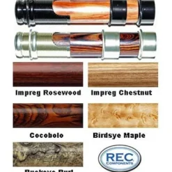 REC AUS Clear Aluminum Up Lock Reel Seat - Your Premium Fishing Gear Store Rods Lines Baits Accessories* Cheap