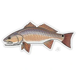 Redfish Sticker - Your Premium Fishing Gear Store Rods Lines Baits Accessories* Outlet