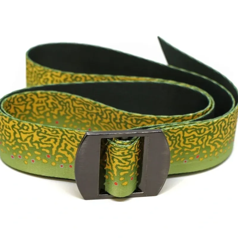 Rep Your Water Brook Trout Skin Basecamp Rev Belt - Your Premium Fishing Gear Store Rods Lines Baits Accessories* Shop