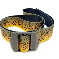 Rep Your Water Brown Trout Skin Basecamp Rev Belt - Your Premium Fishing Gear Store Rods Lines Baits Accessories* Cheap