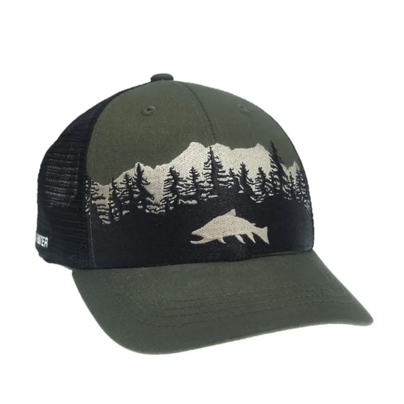 Rep Your Water Dark Water Hat - Your Premium Fishing Gear Store Rods Lines Baits Accessories* Online