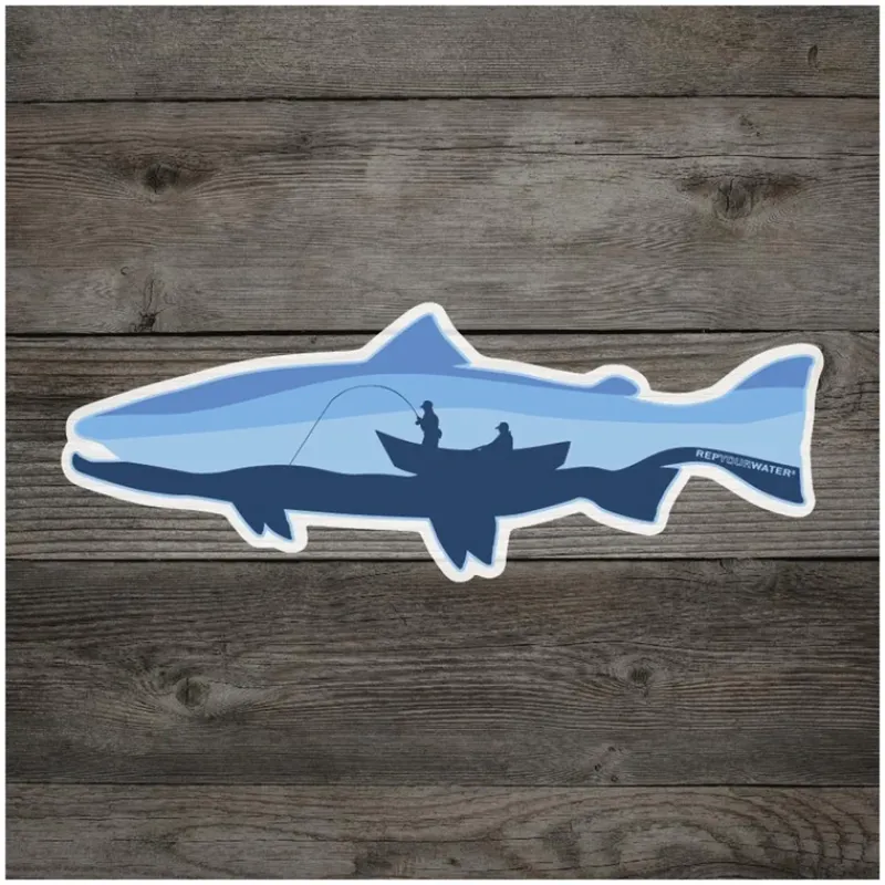 Rep Your Water Drifter Sticker - Your Premium Fishing Gear Store Rods Lines Baits Accessories* Clearance