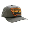 Rep Your Water Montana Wild Trout Hat Gray - Your Premium Fishing Gear Store Rods Lines Baits Accessories* Best