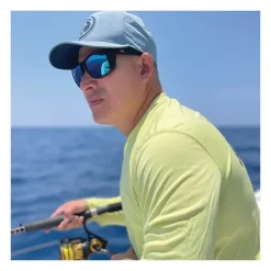 Rheos Sunglasses Coopers Side Shield Gunmetal Frame Gunmetal Lenses - Your Premium Fishing Gear Store Rods Lines Baits Accessories* Clearance