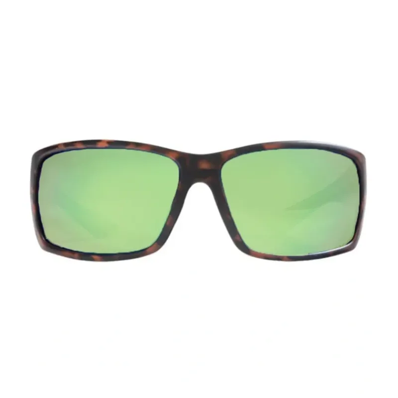 Rheos Sunglasses Eddies Tortoise Frame Emerald Lenses - Your Premium Fishing Gear Store Rods Lines Baits Accessories* New