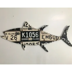 Rhode Island Tuna License Plate Art - Your Premium Fishing Gear Store Rods Lines Baits Accessories* Store
