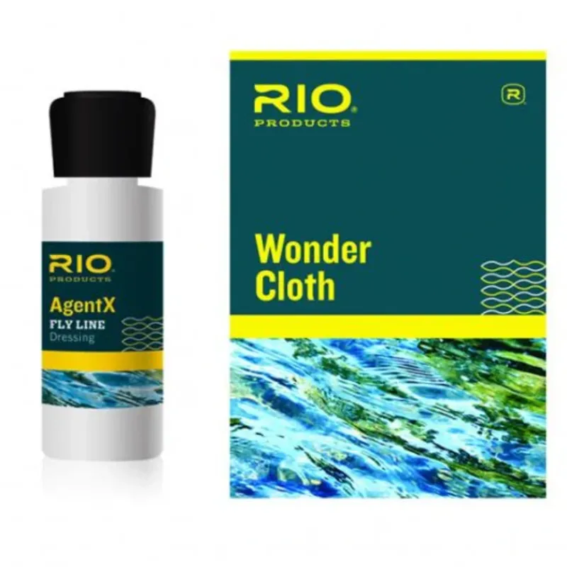 RIO Agent X Line Cleaning Kit - Your Premium Fishing Gear Store Rods Lines Baits Accessories* Store