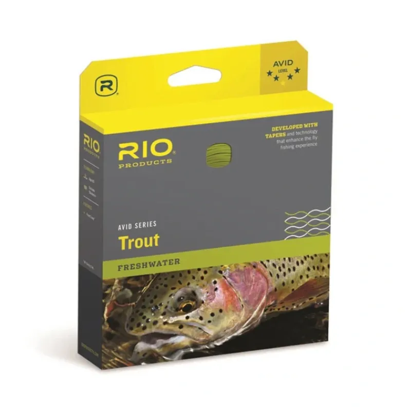 Rio Avid Trout Gold Fly Line - Your Premium Fishing Gear Store Rods Lines Baits Accessories* Online