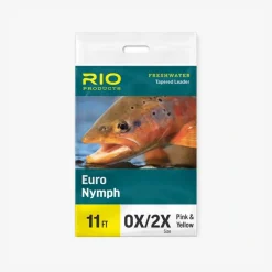 Rio Euro Nymph Leader 0x/2x - Your Premium Fishing Gear Store Rods Lines Baits Accessories* Cheap