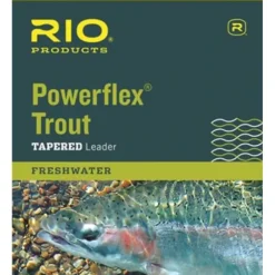 Rio Powerflex Leader 1-pack - Your Premium Fishing Gear Store Rods Lines Baits Accessories* Clearance