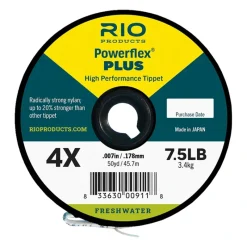 RIO PowerFlex Plus Tippet - 30 Yards - Your Premium Fishing Gear Store Rods Lines Baits Accessories* Shop